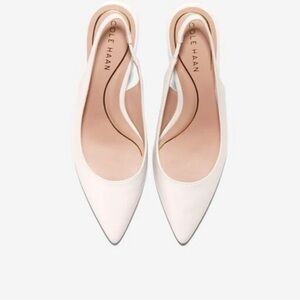 Cole Haan Women's Vandam Slingback Pumps NWOT Kitten Heels